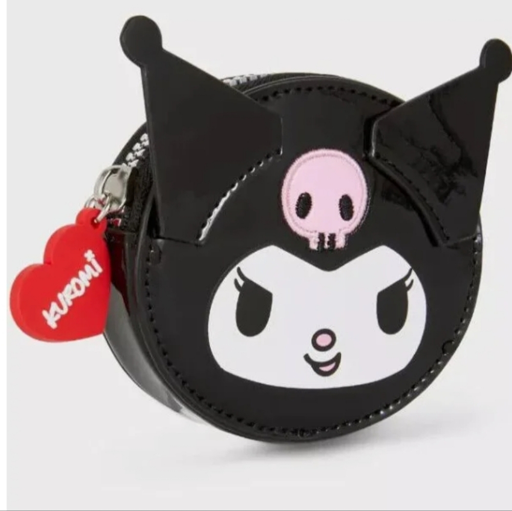 Hello Kitty & Friends Kuromi Round Zip Coin Purse Primark Exclusive Kawaii Cute